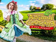 Petite Babe Allie Addison Is All In To You In ANIMAL CROSSING XXX Cosplay Parody VR